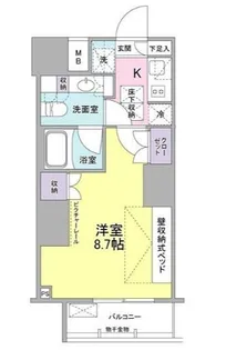 SIL西五反田【1階】の間取り
