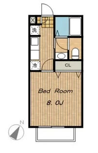 メルヴェールII【1階】の間取り