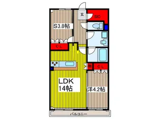Comfort Stage【3階】の間取り