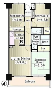 クリケットヒル富ヶ谷【5階】の間取り