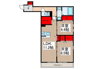 LA・FELICE【3階】の間取り