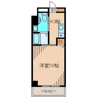 ユニバーサル南藤沢タワー【6階】の間取り