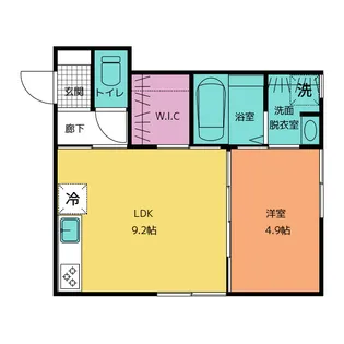 MINDS SQUARE【1階】の間取り