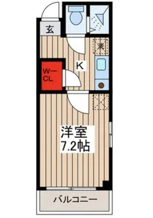 K・K HOUSE【3階】の間取り