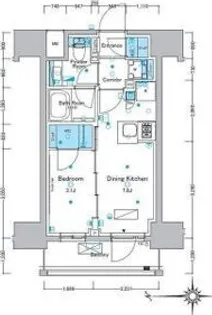 ルフォンプログレ浅草入谷【10階】の間取り