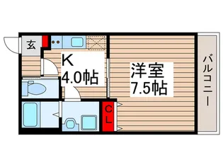 エスト清瀬【3階】の間取り
