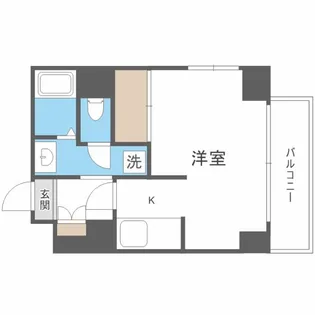 デュオ ヴェール【4階】の間取り