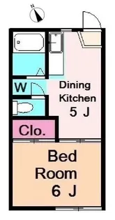 ハイツ吉野【1階】の間取り