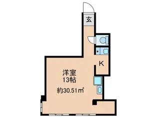 第二白井ビル【3階】の間取り