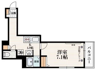 メゾン リヴィエール【2階】の間取り