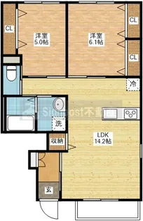 SPAZIO【1階】の間取り