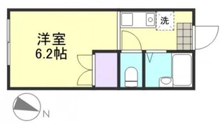 アクアマリン新倉敷【2階】の間取り