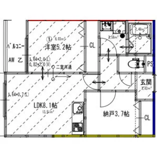 アート瑞光駅前【1階】の間取り