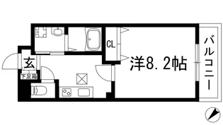 プランドール【1階】の間取り