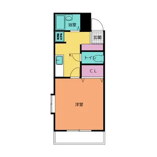 高島屋マンションII【2階】の間取り