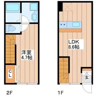 アスフォートの間取り