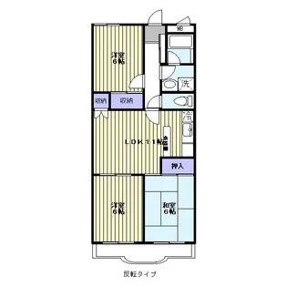 メイプルウッド武蔵関【2階】の間取り