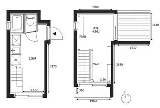 CK3215-SOUTHの間取り