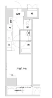 TLRレジデンス町田【6階】の間取り