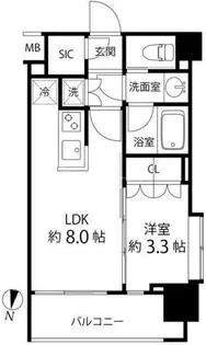 リリエンベルグ目白壱番館【2階】の間取り