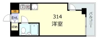 パレドール文京メトロプラザI【5階】の間取り