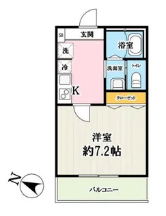 キャメル航空公園2【2階】の間取り