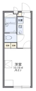 レオパレス藤【2階】の間取り