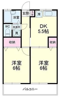ビバリーハウス早出【1階】の間取り