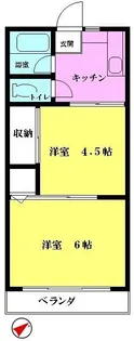 メゾン春日【2階】の間取り