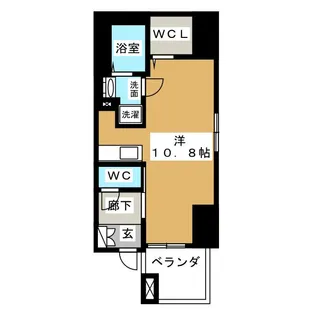 プレサンス桜通ザ・タイムズ【9階】の間取り