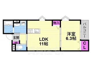 ISOLA M【3階】の間取り