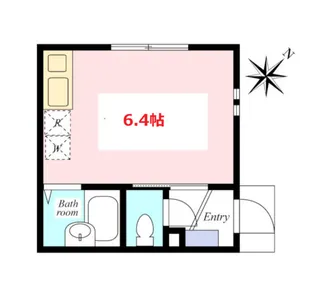 CLASSY?越公園【1階】の間取り