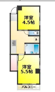間宮ビル【2階】の間取り