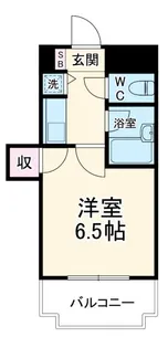シャイン塩釜ハイツ【2階】の間取り