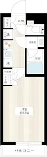 ARCOBALENO ITABASHISAKURAGAWA【3階】の間取り