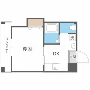 レジデンス緑橋【2階】の間取り