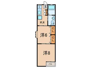 タウンハウスの間取り