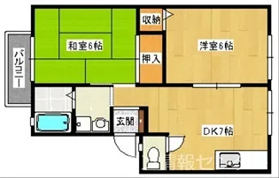 サンビレッジ・なかもり C棟【2階】の間取り