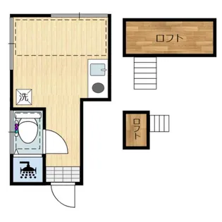 Well b薬師【2階】の間取り