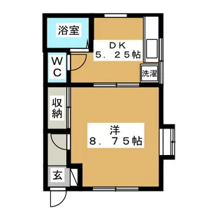 矢澤ハイツ【2階】の間取り