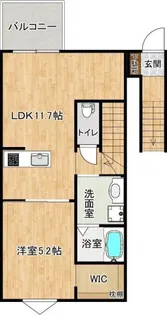 GROOM泗水B【2階】の間取り
