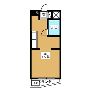 飯田ビル【3階】の間取り