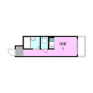 川口ハイツ【9階】の間取り