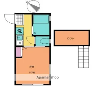 ランドジッツ上星川【2階】の間取り