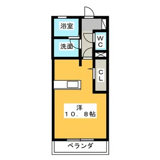 フェリシダーデ【2階】の間取り
