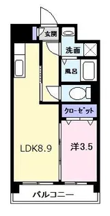 シンフォニー半田【3階】の間取り