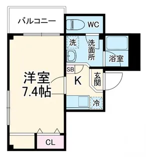 ハイムMH【2階】の間取り