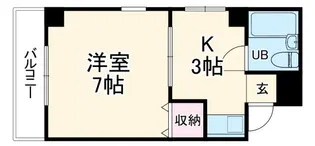 センチュリィ山の手【3階】の間取り
