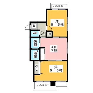 レジデンス川上【3階】の間取り