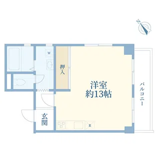 秀和第二南平台レジデンス【5階】の間取り